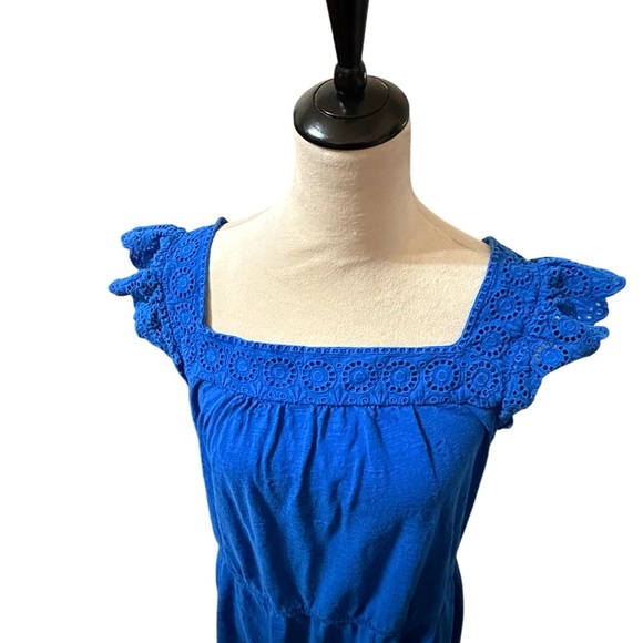 Talbots Blue Midi Dress - Picture 2 of 6